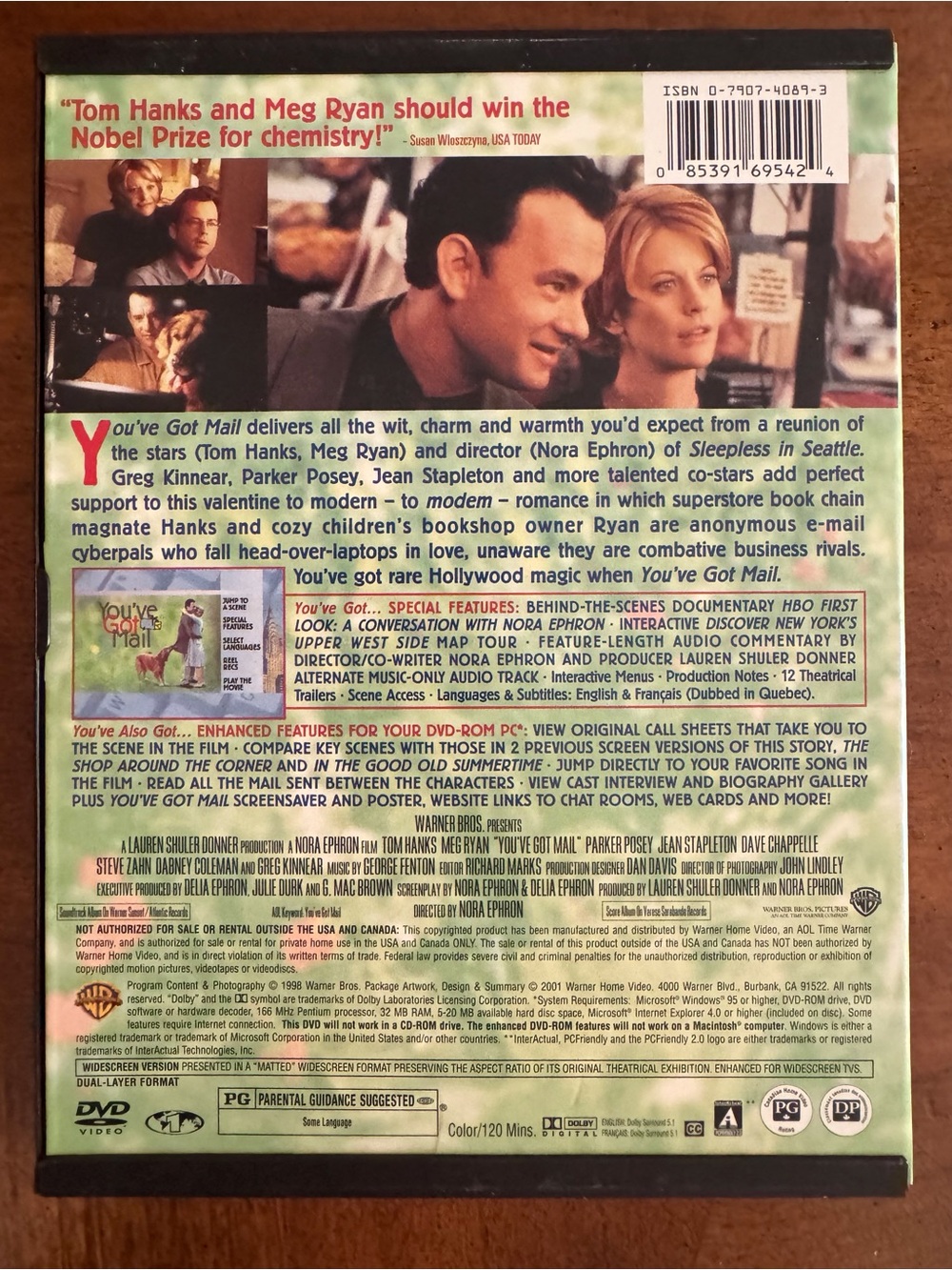 You've Got Mail DVD - Picture 2 of 4